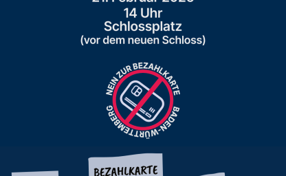 Demonstration am 21.02. in Stuttgart: NEIN zur Bezahlkarte und zur GEAS-Reform
